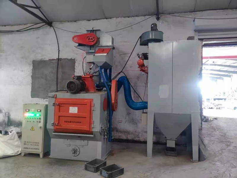 Q3210履帶拋丸機(jī)工作原理